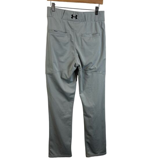 Under Armour Gray Baseball Pants Loose Heat Gear Men's S Small - Picture 2 of 11
